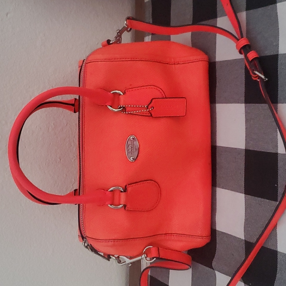 Pink Coach Purse Crossbody